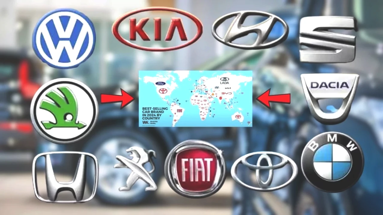 2025'ün En Çok Satan Markaları Haritası Yayınlandı! Türkiye'de Fiat Zirveye Çıktı!