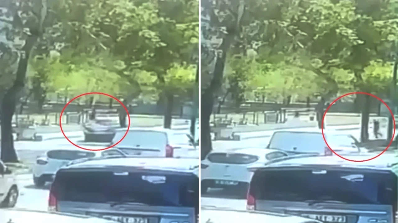 Dehşet Anları! Çarpmanın Ardından Savrulan Araç Metrelerce Sürüklendi