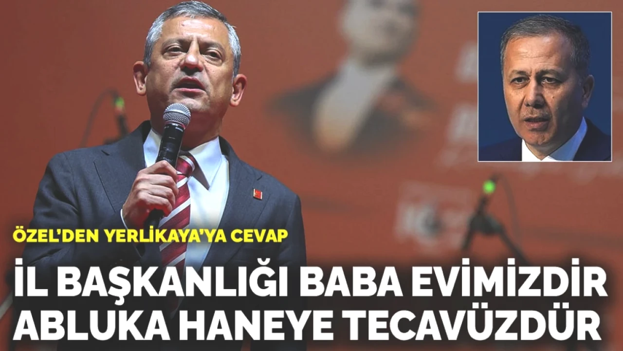 Özgür Özel'den Sert Yanıt: İl Başkanlığı Baba Evi, Abluka Tecavüzdür!