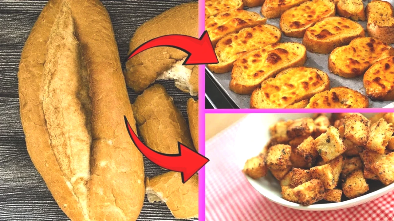 Bayat Ekmek İle İhtiyacınızı Giderin! Ekonomik ve Lezzetli Geri Dönüşüm Fikirleri
